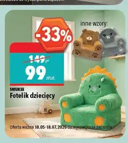 Biedronka Fotelik dziecięcy SMUKEE oferta