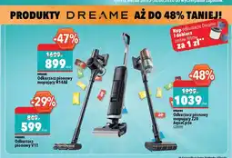 Biedronka Odkurzacz pionowy mopujący DREAME Z20 AquaCycle czarny oferta