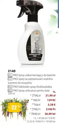 BetterStyle BetterStyle pro Spray odkamieniający do łazienki oferta