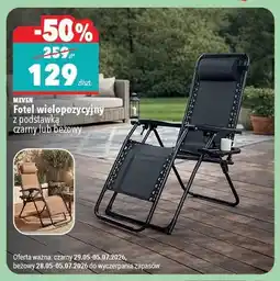Biedronka Fotel wielopozycyjny z podstawką Meven oferta