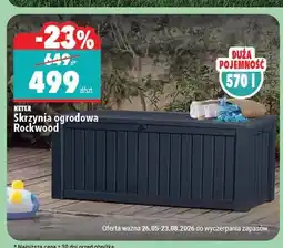 Biedronka Skrzynia ogrodowa Rockwood 570l Keter oferta
