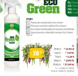 BetterStyle BetterStyle Pianka do sanitariatów Eco Green oferta