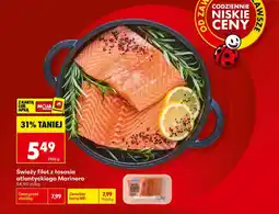 Biedronka Świeży filet z łososia atlantyckiego Marinero oferta