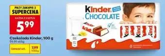 Biedronka Czekolada Kinder oferta