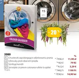 BetterStyle BetterStyle Chusteczki zapobiegające zafarbowaniu prania oferta