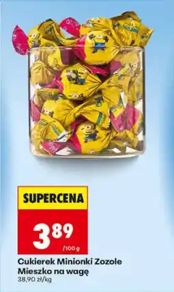 Biedronka Cukierek Minionki Zozole Mieszko na wagę oferta