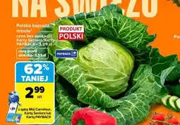 Carrefour Polska kapusta młoda oferta