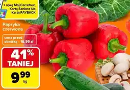 Carrefour Papryka czerwona oferta