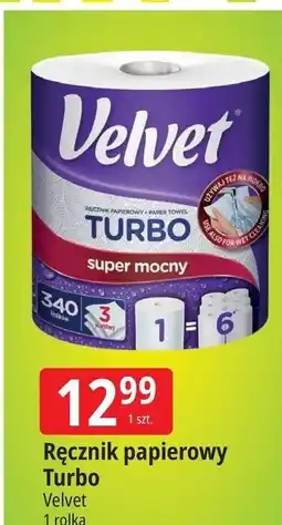 E.Leclerc Velvet Ręcznik papierowy Turbo oferta
