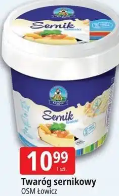 E.Leclerc Twaróg sernikowy OSM Łowicz oferta