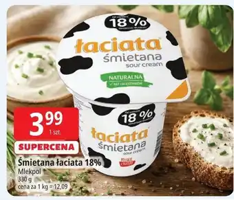 E.Leclerc Łaciata Śmietana 18% oferta
