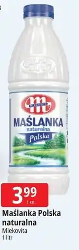E.Leclerc Maślanka Polska naturalna Mlekovita oferta