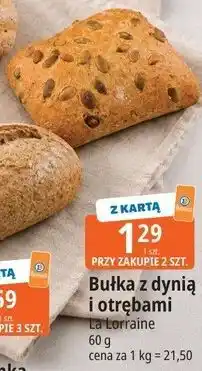 E.Leclerc La Lorraine Bułka z dynią i otrębami oferta
