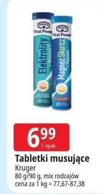 E.Leclerc Kruger Tabletki musujące oferta