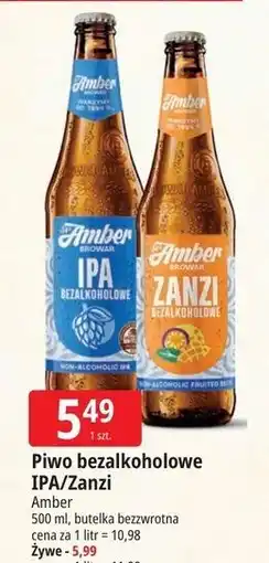 E.Leclerc Amber Piwo bezalkoholowe IPA/Zanzi oferta