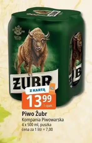 E.Leclerc Żubr Piwo oferta