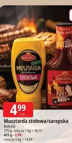 E.Leclerc Musztarda stołowa/sarepska Roleski oferta
