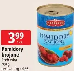 E.Leclerc Pomidory krojone Podravka oferta