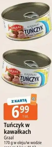 E.Leclerc Tuńczyk w kawałkach Graal oferta