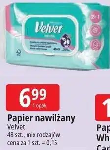 E.Leclerc Velvet Papier nawilżany oferta