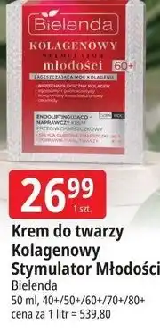E.Leclerc Bielenda Kolagenowy Stymulator Młodości Krem do twarzy oferta