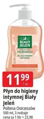 E.Leclerc Biały Jeleń Płyn do higieny intymnej oferta