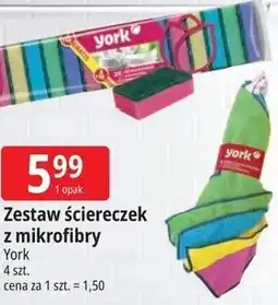 E.Leclerc Zestaw ściereczek z mikrofibry York oferta