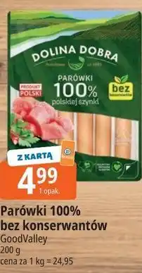 E.Leclerc GoodValley Parówki 100% bez konserwantów oferta