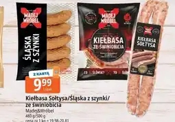 E.Leclerc Madej & Wróbel Kiełbasa Sołtysa / Śląska z szynki / ze świniobicia oferta