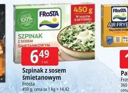 E.Leclerc Frosta Szpinak z sosem śmietankowym oferta