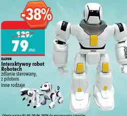 Biedronka Interaktywny robot Robotech zdalnie sterowany z pilotem oferta