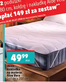 Biedronka Smukee Nakładka na materac Aloe Vera oferta