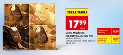Biedronka Lody Marletto na patyku oferta