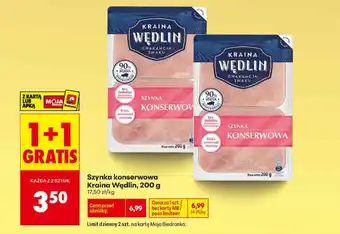 Biedronka Szynka konserwowa Kraina Wędlin oferta