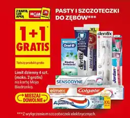 Biedronka Pasty i szczoteczki do zębów oferta