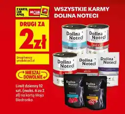 Biedronka Wszystkie karmy dolina noteci oferta