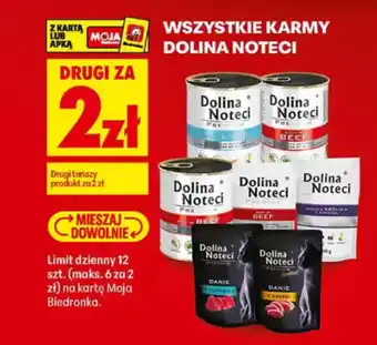 Biedronka Wszystkie karmy dolina noteci oferta
