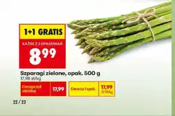 Biedronka Szparagi zielone oferta