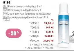 BetterStyle Hydroclinic Pianka do mycia i depilacji 2 w 1 oferta