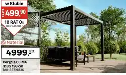 Leroy Merlin Naterial Pergola clima oferta