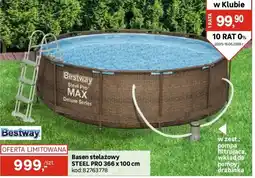 Leroy Merlin Bestway Basen stelażowy steel pro oferta