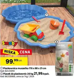 Leroy Merlin Smoby Piaskownica muszelka oferta
