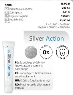 BetterStyle Blue Nature Silver Action Pasta stomatologiczna oferta