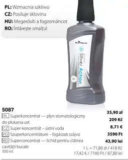 BetterStyle Blue Nature Silver Action Superkoncentrat płyn stomatologiczny oferta