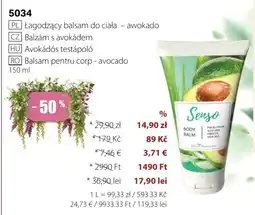 BetterStyle Blue Nature Łagodzący balsam do ciała – awokado oferta