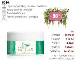 BetterStyle Blue Nature Łagodzący peeling do ciała – awokado oferta