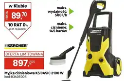 Leroy Merlin Karcher Myjka ciśnieniowa K5 basic 2100 W oferta