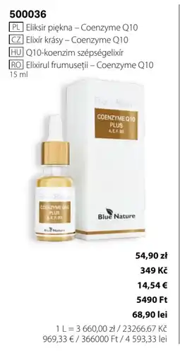 BetterStyle Blue Nature Eliksir piękna – Coenzyme Q10 oferta