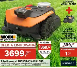 Leroy Merlin Worx Robot koszący landroid vision cloud oferta