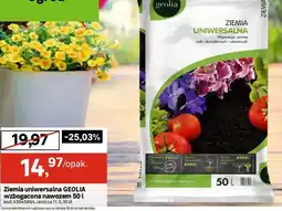 Leroy Merlin Geolia Ziemia uniwersalna wzbogacona nawozem oferta